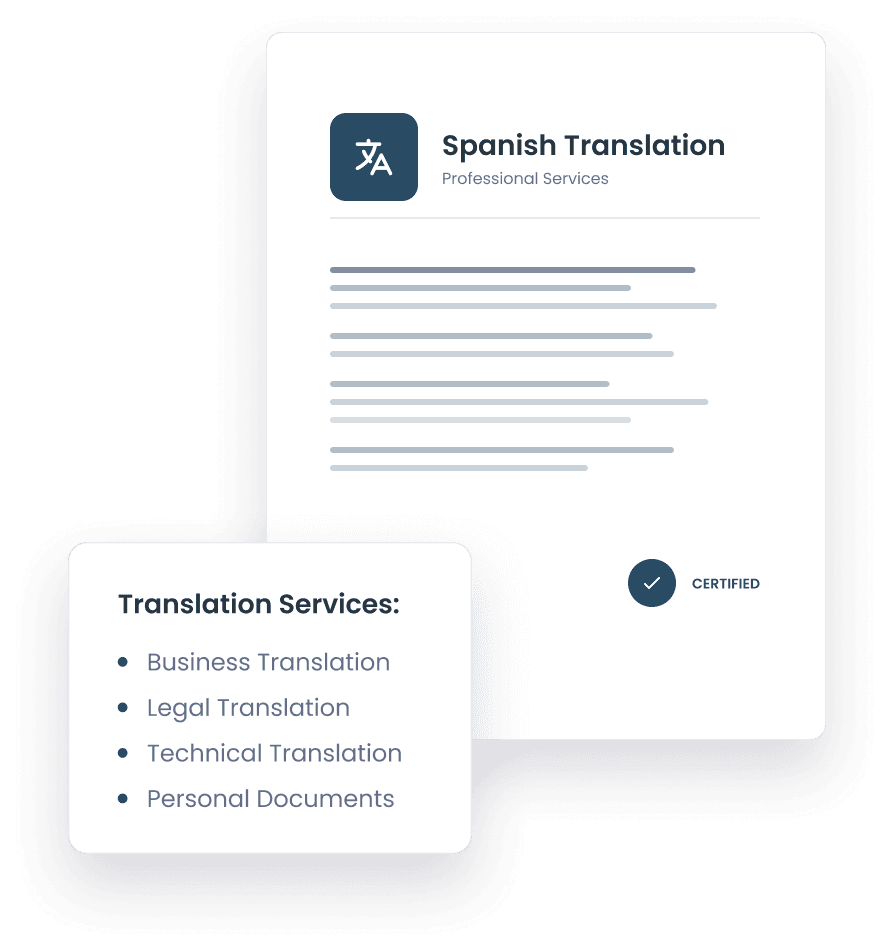 Request Professional Spanish Translation Services for All Your Requirements